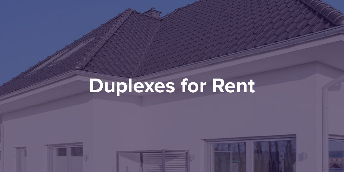 Johnson County Duplexes For Rent