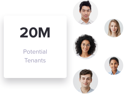 Reach Millions of Renters with One Click